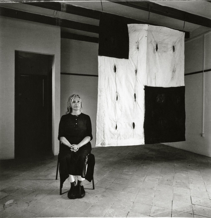 2003 -Teresa dans son atelier